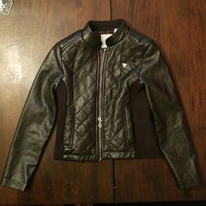 Guess girls faux leatherJacket